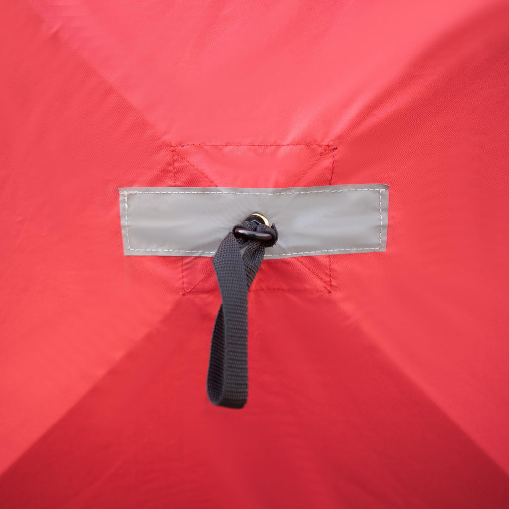 THUNDERBAY Ice Cube 3-4 Man Portable Ice Shelter, 34 Square Feet of Fishable Area, Portable 3-4 Person Ice Shanty